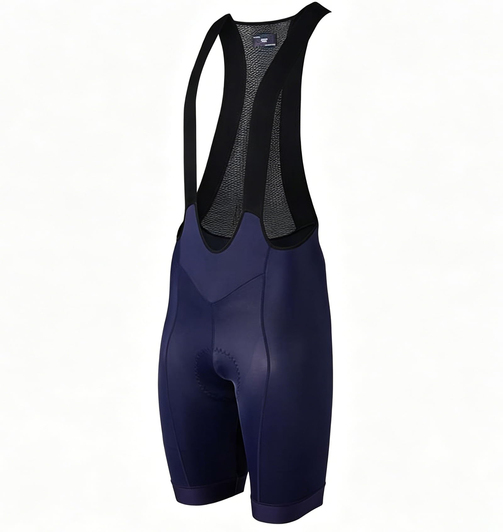 Letnie i wiosenne spodenki rowerowe typu bib, unisex, z szybkoschnącego poliestru, z wkładką, do jazdy szosowej i górskiej, Blue-XL