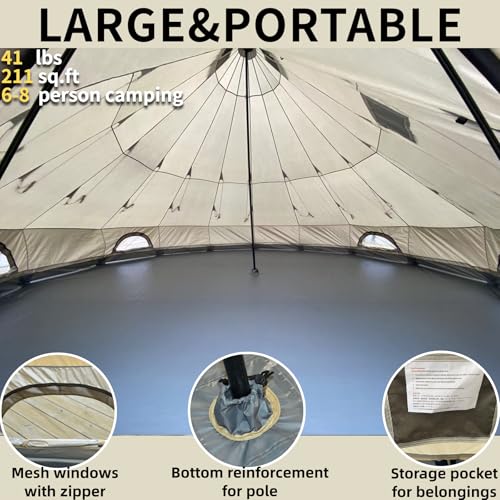 DANCHEL B2 16.4ft Portable Yurt