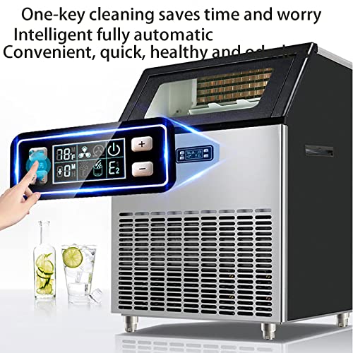 LANGTAOSHA Eismacher, 330 lbs/24 Stunden Undercounter Ice Maker, 88 lbs Lagerkapazität, 10-20 Minuten Eismaschine 120… – Bild 5