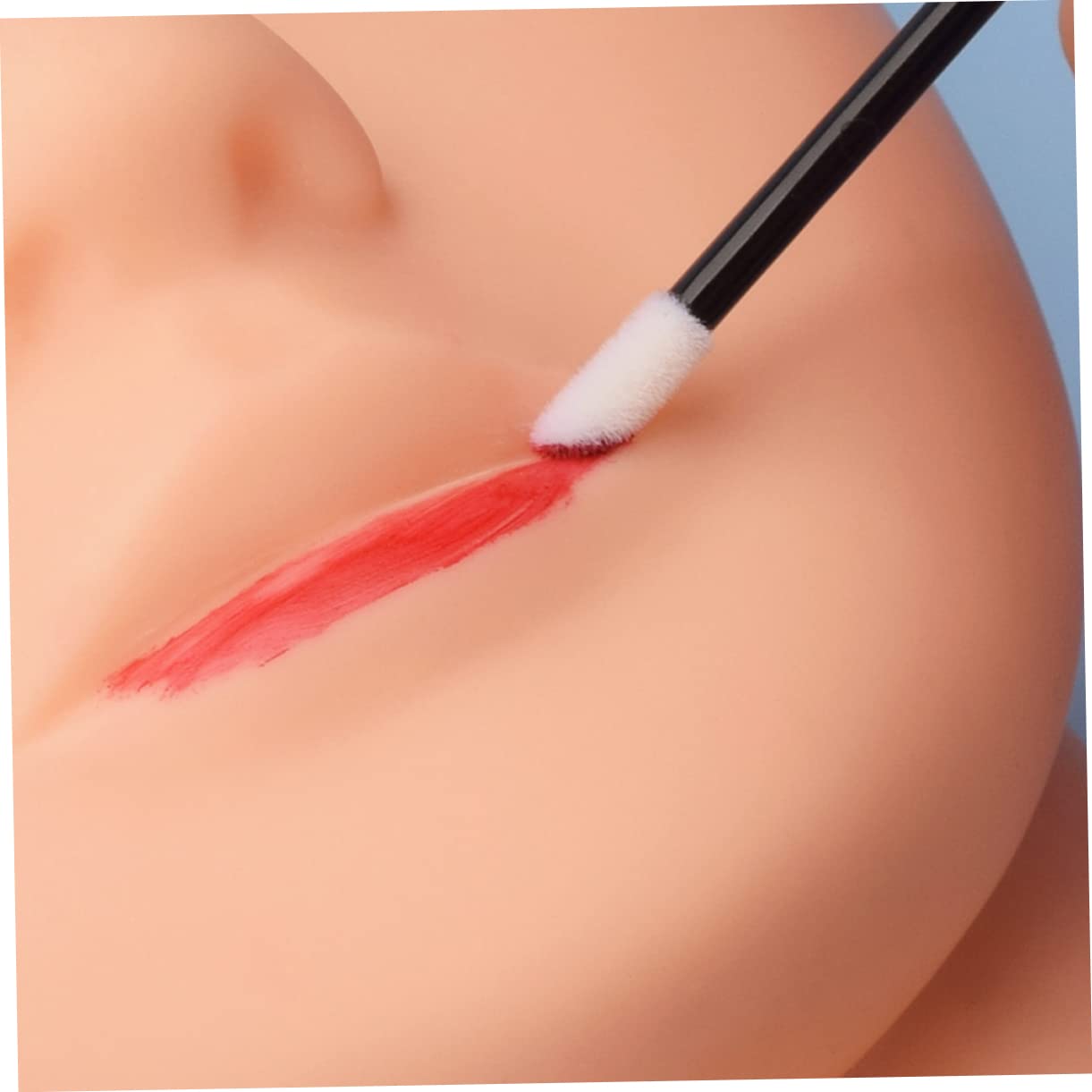 FOMIYES 50pcs Disposable Eyebrow Brush Applicator Eyelash Brush Set Perfect for Travel Home Use