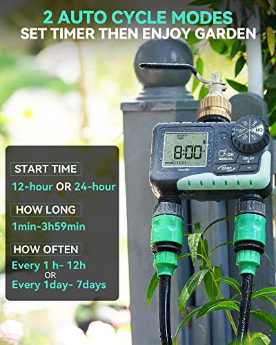 Rainpoint TCRP205NH-B Water Timer For Garden Hose thumb #1
