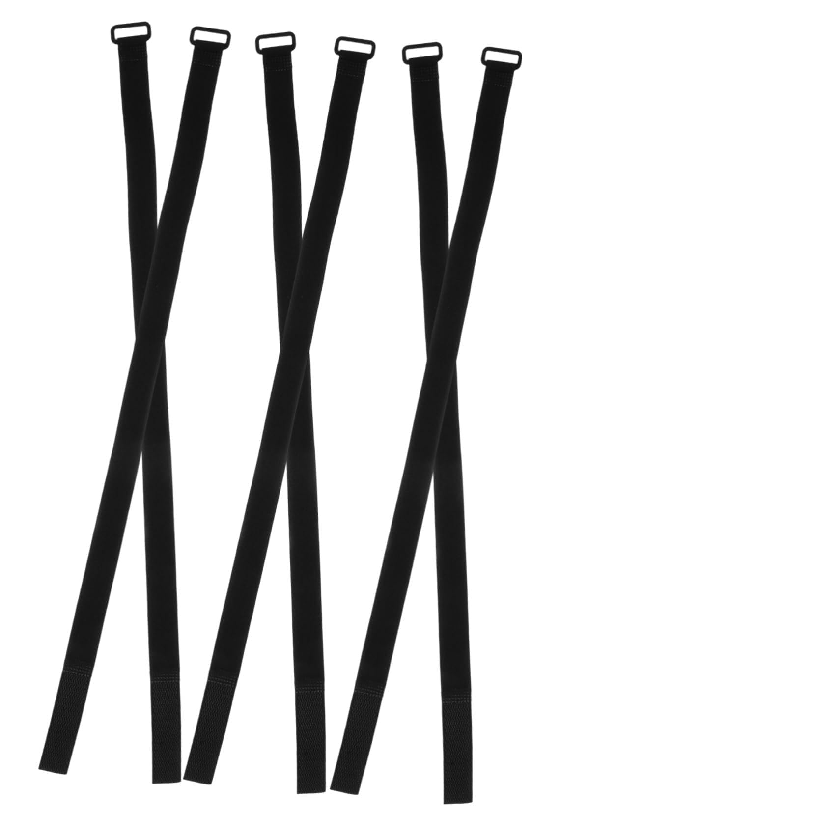 ibasenice 10pcs Football Goal Strap Adhesive Strips Cable Hook Loop Belt Sewing Tool Organizing Strap Fastener Hook Strap Cable Strap Strip Fixing Cable Fixing Strip Fixing Strap Black Nylon