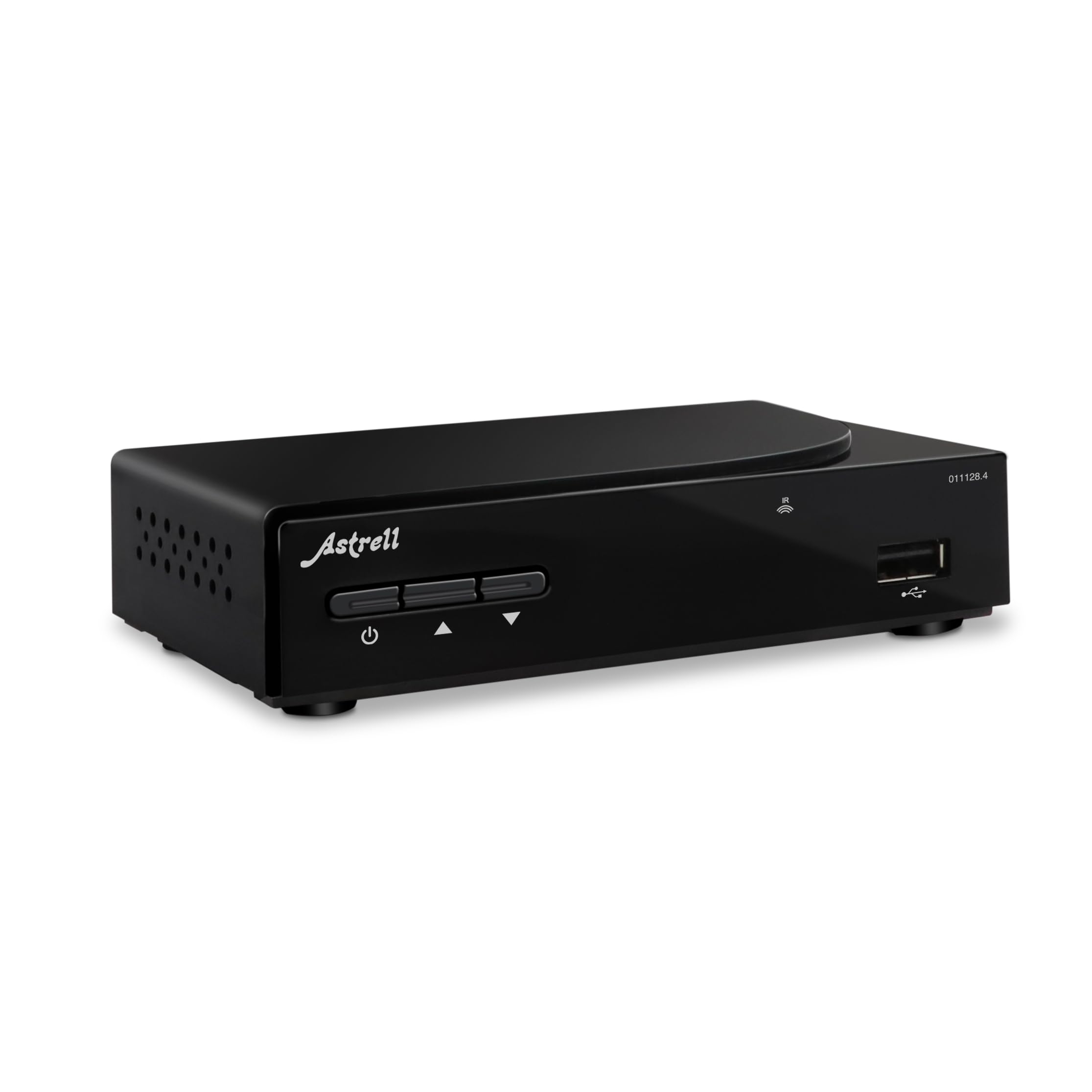 ASTRELL 011128 Décodeur TV TNT HD Télécommande Boitier Tuner Adaptateur Recepteur Chaine Gratuites Télé Antenne Port USB HDMI Péritel Noir