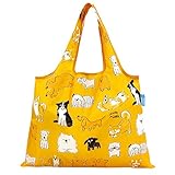 [ｓａｎＬｕｎａ] 2wayショッピングバッグ 折りたたみ エコバッグ （うちのこかわいい）