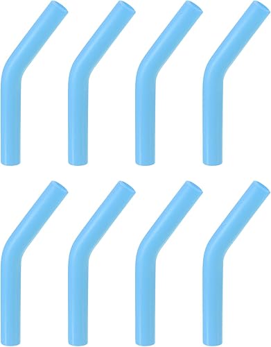 uxcell 8 puntas de popote de silicona, punta de codos de paja de silicona, fundas de paja de metal suaves y reutilizables para popotes de acero uxcell 8 puntas de popote de silicona, punta de codos de paja de silicona, fundas de paja de metal suaves y reutilizables para popotes de acero