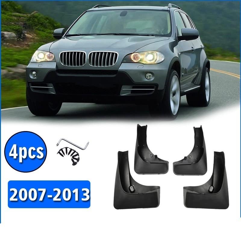 Guardabarros del coche BMW X5 E70 2007-2013: accesorios de protector contra salpicaduras 5