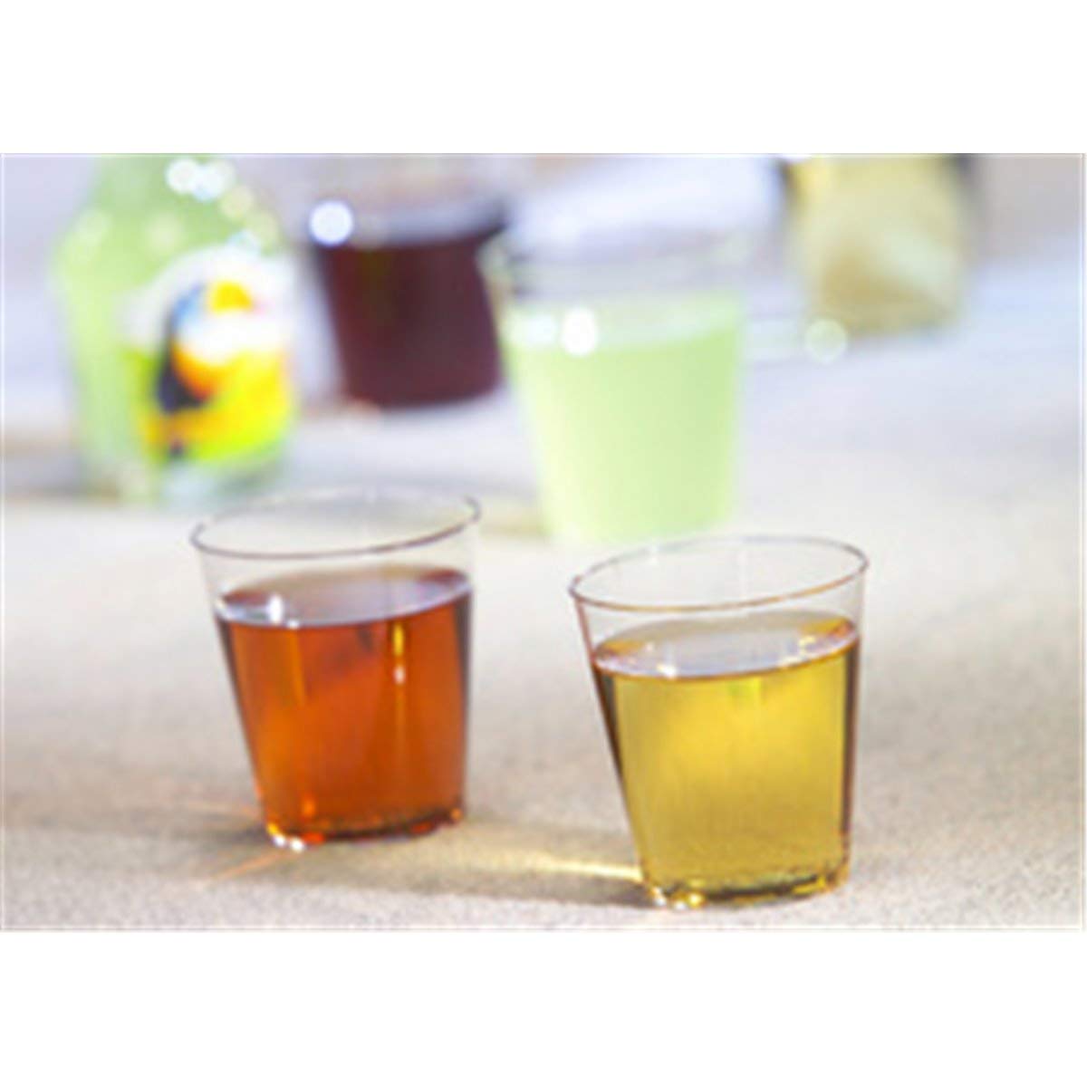 PAPSTAR 40 Piece Shot Glasses, PS, 4 cl, Ø 4,2 cm, 5,2 cm, Crystal Clear, 12159