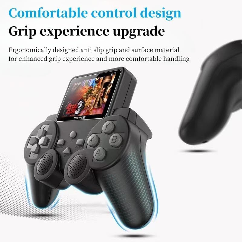 CHG S10 gamepad HD Handheld Video Game Console, Rechargeable 8 Bit Classic, Retro Mini Game with 520 in 1 Classic Game, TV Compatible, Video Games for Kids/Boys/Girls/Unisex Children/Adults 2 51fybSOet3L