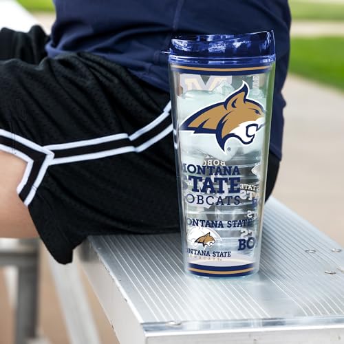 Image of Rico Industries NCAA College Double Wall Mayhem 16oz Or 20oz Tritan Tumbler W Lid