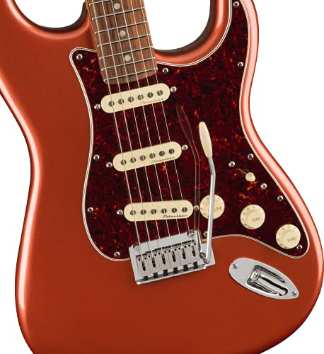 Player Plus Stratocaster PF Aged Candy Apple Red - Les Beatles, Paul McCartney, John Lennon, RIngo Starr, George Harrison Player Plus Stratocaster PF Aged Candy Apple Red – Image 4