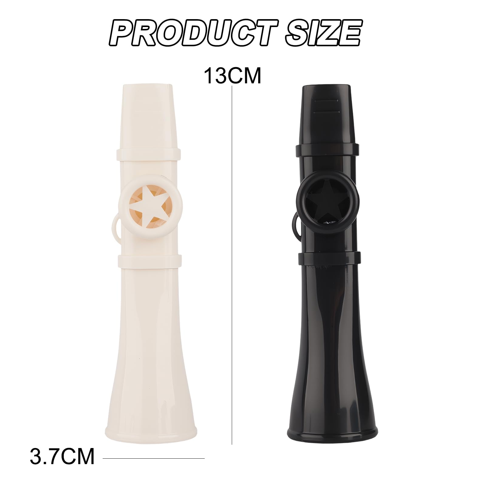 2Pcs Kazoo Instrument, Portable Kazoo Musical Instrument for Kids Adults Dual Tone Hole, Easy to Play - Image 2