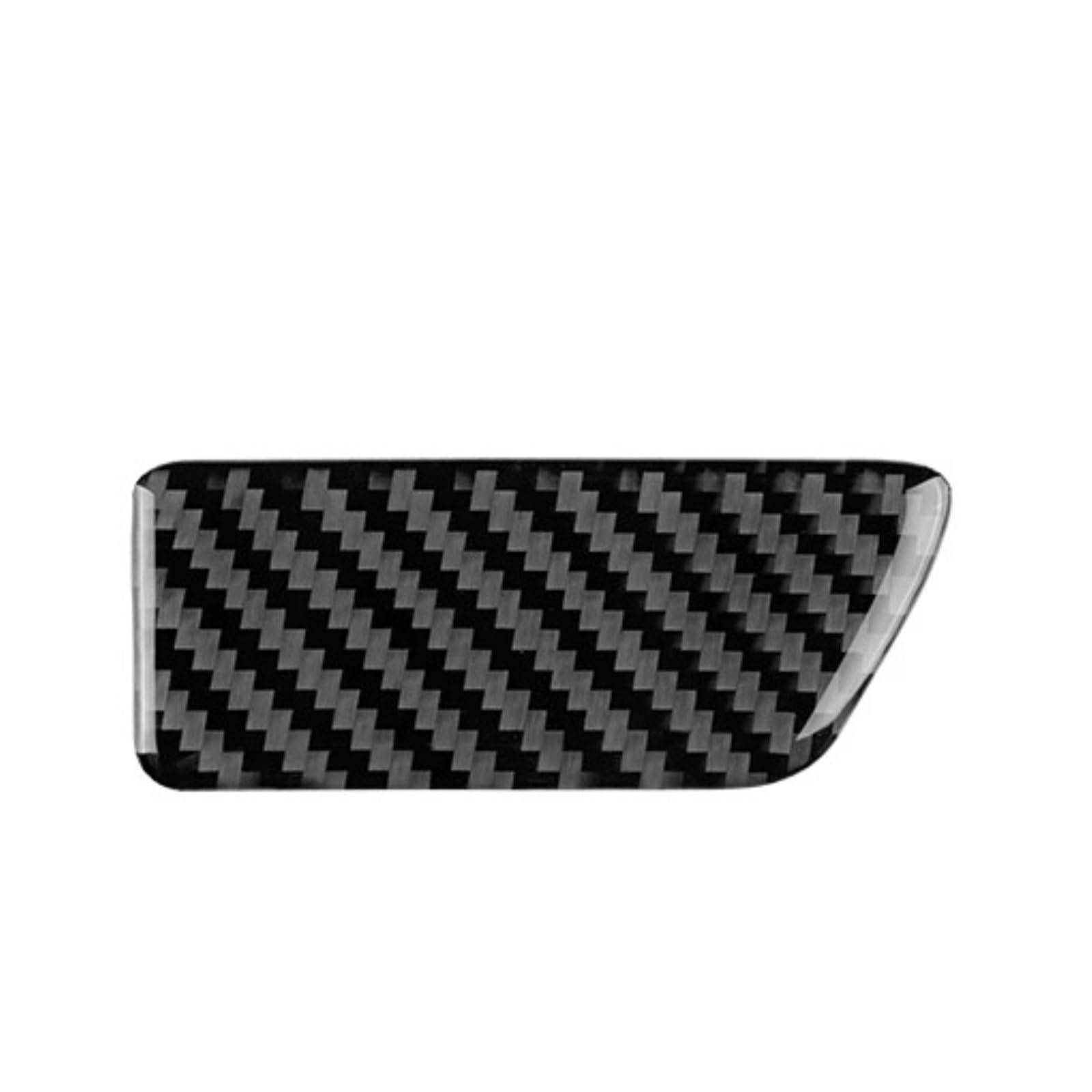 Hljnlvbn For Lhd Black Car Interior Sticker Sticker For Seat For Leon Mk3 2013-2020 Lhd Rhd Car Front Passenger Box Switch Interior Accessories(For Lhd Black)