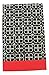 Silver Foil Accented Note Pad 5 Pack ~ Black Geo (3.25