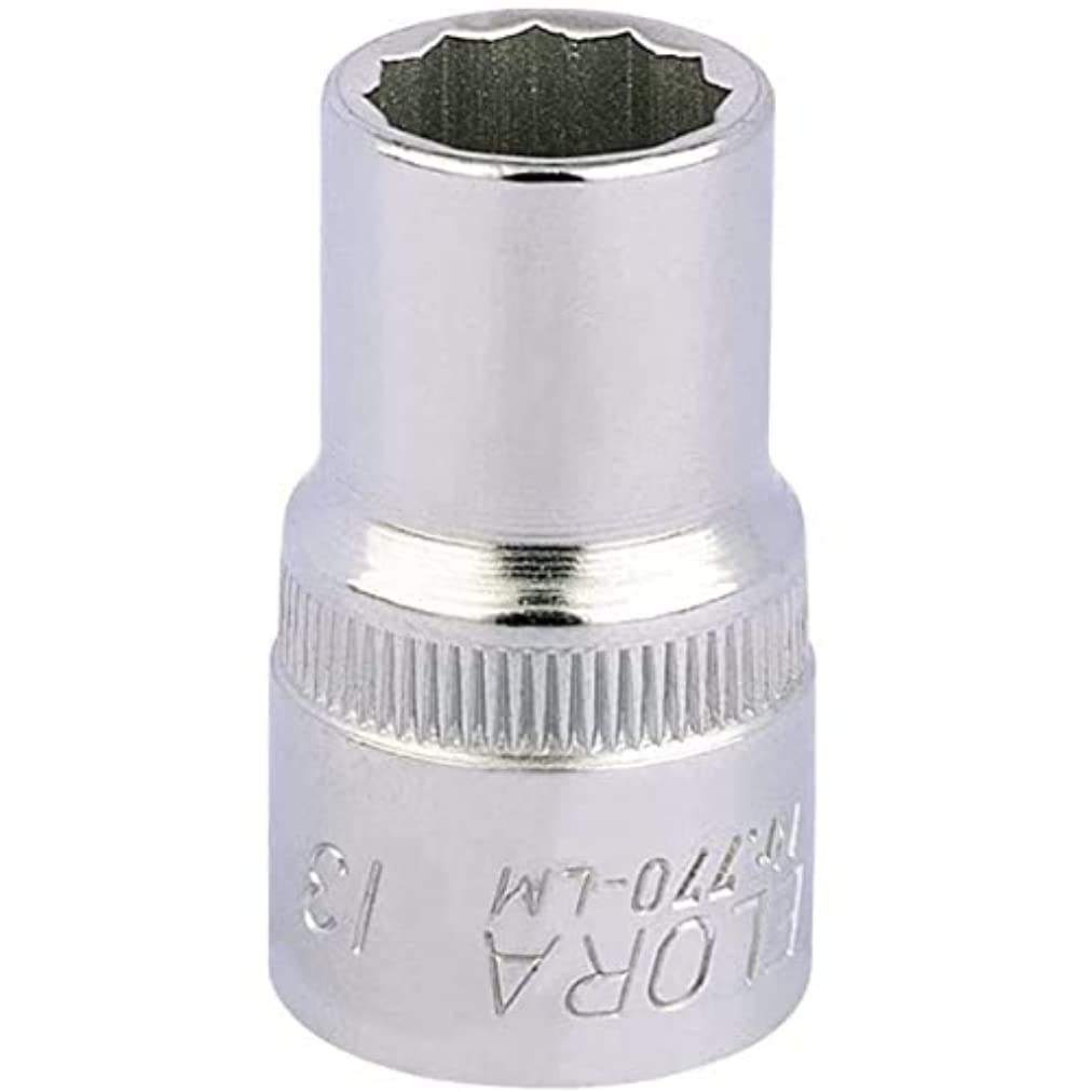 Elora Bi-Hexagon Socket, 1/2"" Sq. Dr., 13Mm 5010559245833