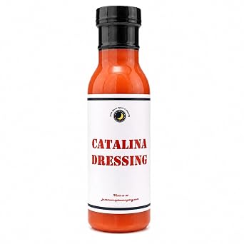 Catalina Salad Dressing | Low Fat | Classic Catalina Salad Dressing - Sweet & Tangy Flavor for Every Salad! | 12.0 fl oz | Crafted in Small Batches by June Moon Spice Company