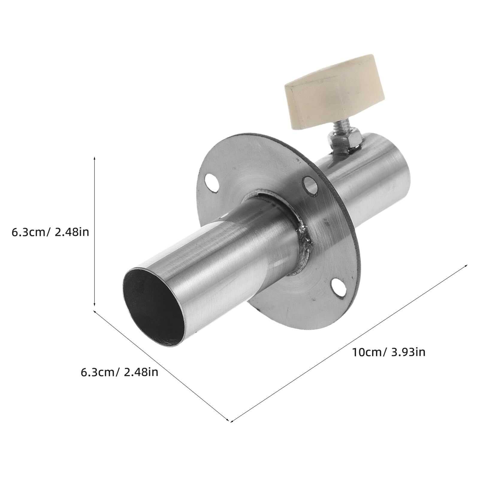 Garneck Socle Métallique Stable Base Réglable en Hauteur pour Plusieurs Styles Mannequin Demi-Corps en Acier Inoxydable Plusieurs Styles Espace Commercial et Boutique de Vêtements