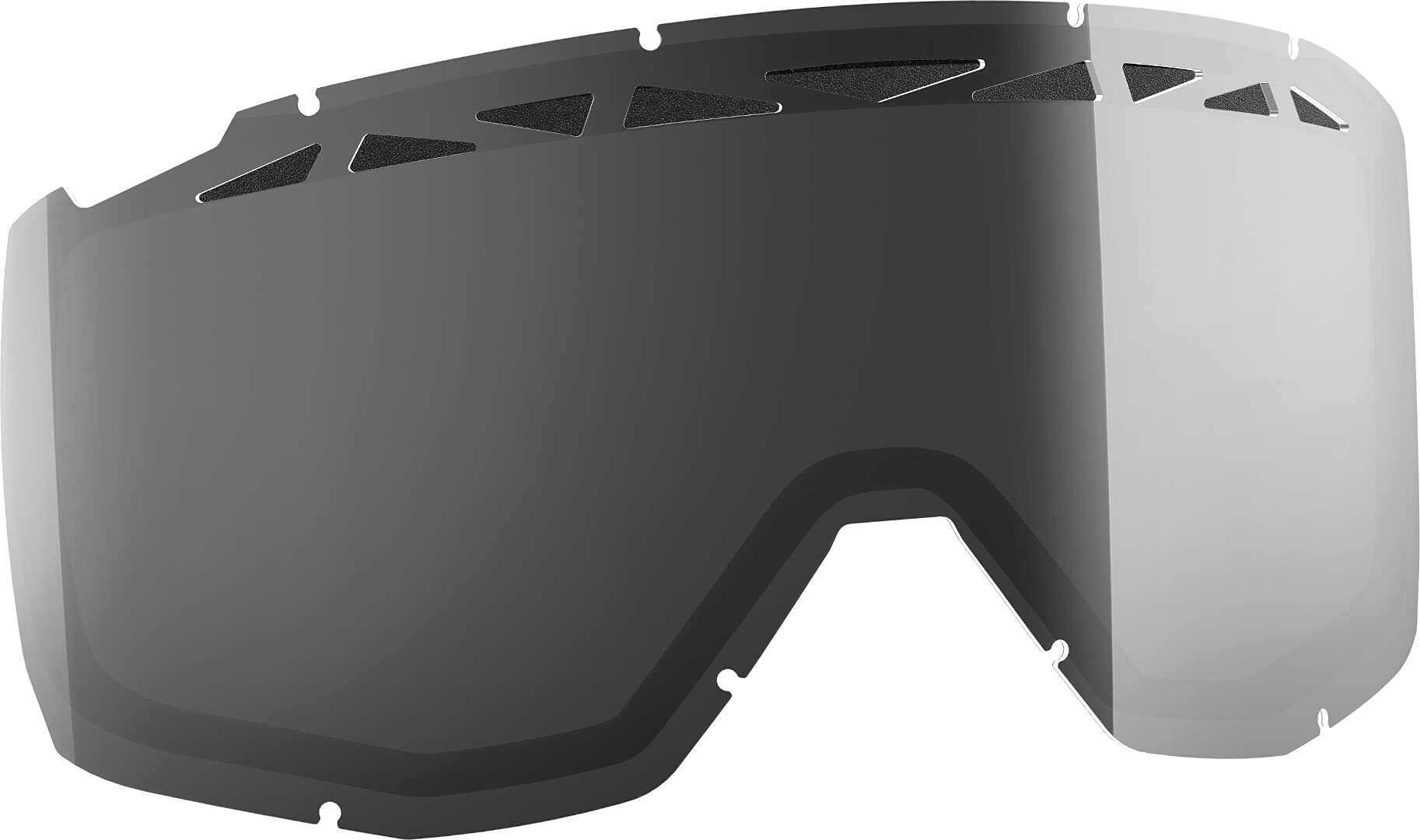 Double écran Scott MX Hustle Tyrant Split anti-buée avec ventilation ACS active - 2