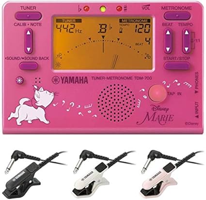 Amazon 純正コンタクトマイク Tm 30付 Yamaha ヤマハ Tdm 700dmre おしゃれキャット マリー チューナー メトロノーム ディズニー マイク色 Bk チューナー 楽器 音響機器