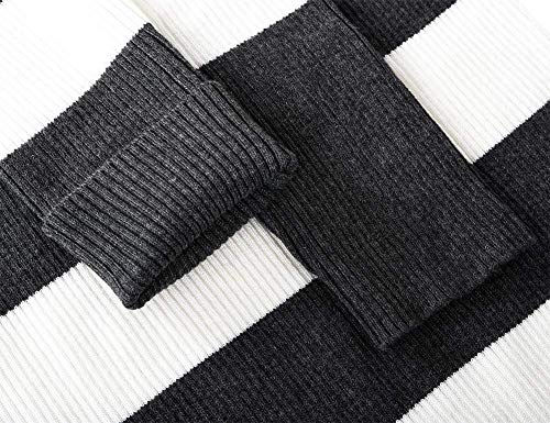 Image of Rocorose Women's Ribbed Turtleneck Sweater Long Sleeve Knitted Solid Pullover