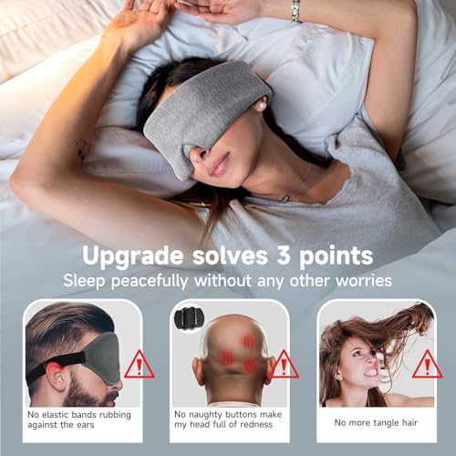 Umisleep Soft Sleep Mask, Modal Cotton Eye Mask For Sleeping thumb #4