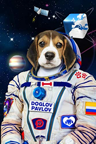 DogLov Pavlov: Carnet de notes | Notebook | 6x9 pouces (15,24 x 22,86 cm) 101 pages | Idée cadeau pour les passionné(es) de chiens