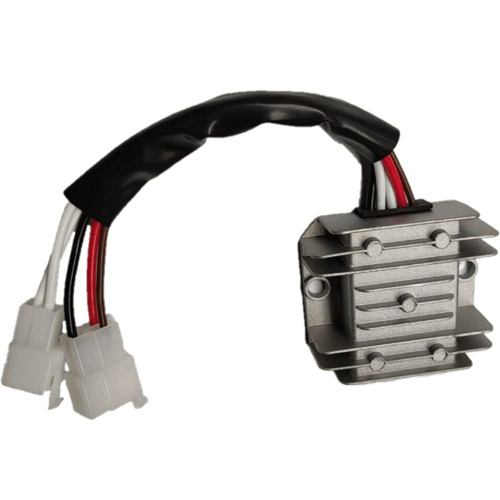 Riloer Regolatore di tensione per moto, Regolatore di tensione per moto,Raddrizzatore Regolatore di Tensione,Compatibile con Yamaha SR250 G TH H J Classic XT550 XT 600