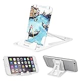 Slim-Pro Stand by Amusent-Ultra Slim Portable Phone Stand, Kickstand-As Small As Credit Card, Pocket Size-Foldable, Adjustable, Multi-Angle, Compatible w/ iPhone, Smartphones & Tablets (Venice)