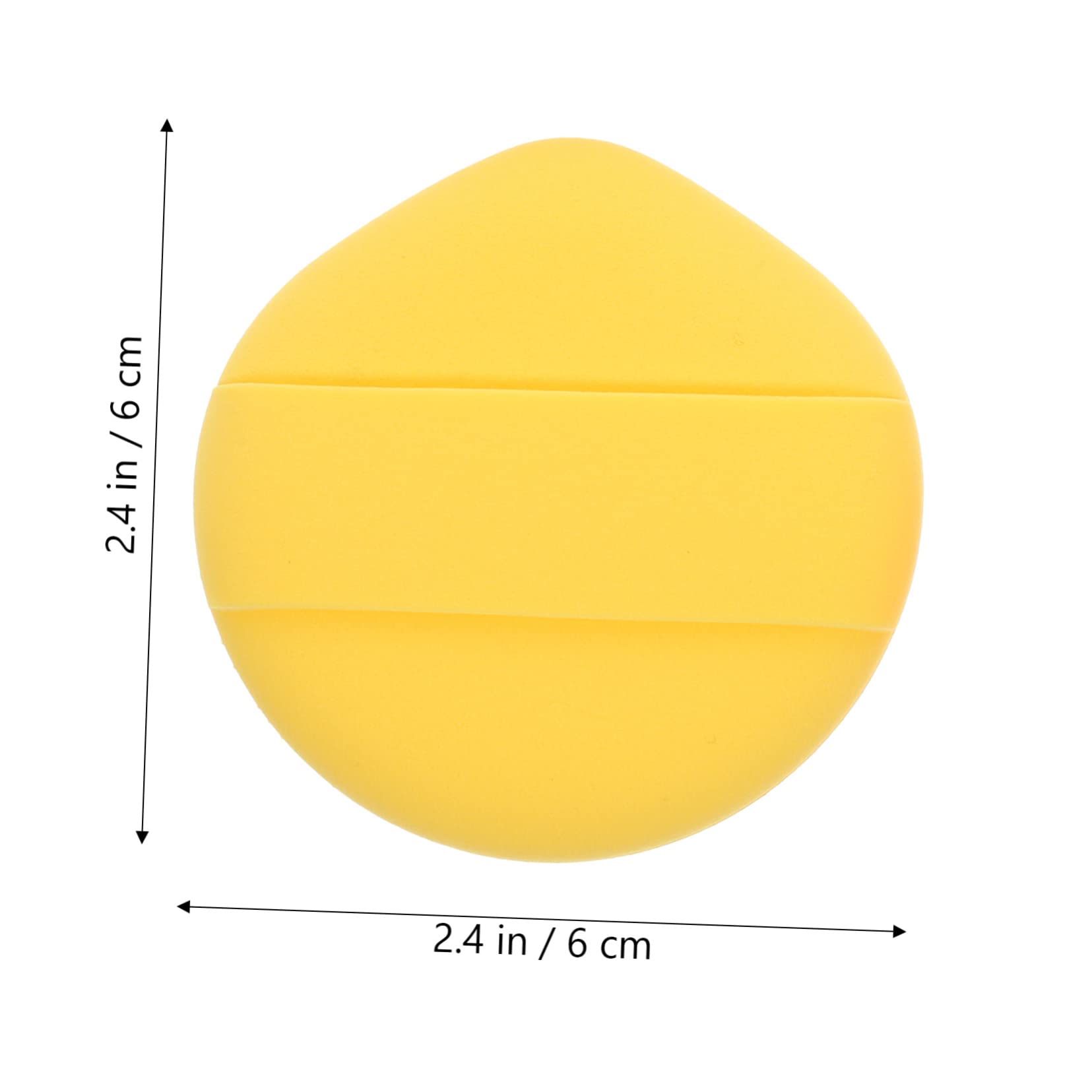 FOMIYES 12 Pz piumino da cipria spugna per spugnette per sfumare per il trucco spugnetta make up make up sponge make up applicatori per il viso spugnetta rotonda per il trucco