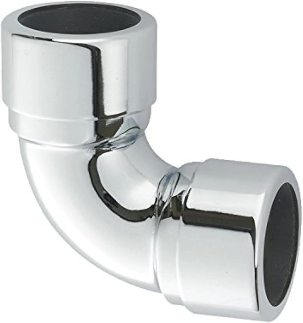 McAlpine 35A-CB Chrome Plated Brass 90 Degree Compression Bend