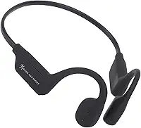Luocute Fones de Ouvido de Condução óssea, 18h Battery Lifeting 5.4, IPX6 Provo de água, Controle de Voz Cancelando o Ruído, Emparelhamento Rápido, Adequado para Corrida, Ciclismo,