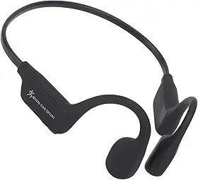 Luocute Fones de Ouvido de Condução óssea, 18h Battery Lifeting 5.4, IPX6 Provo de água, Controle de Voz Cancelando o Ruído, Emparelhamento Rápido, Adequado para Corrida, Ciclismo,