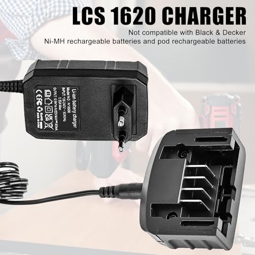 Chargeur Lithium 18V compatible batterie Black Decker LBXR20 BL1518