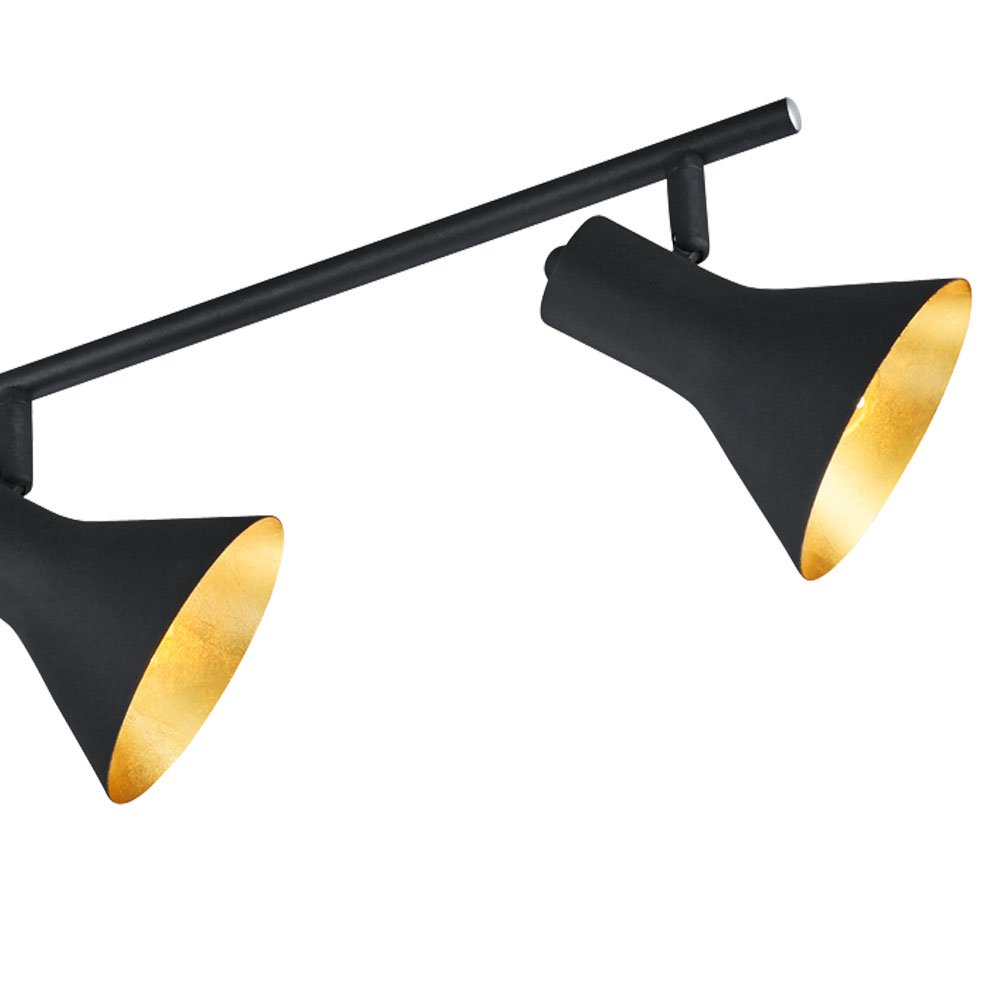 Reality, Spot, Nina 4xE14, max.40,0 W metal, Noir, Corps: metal, or L:84,5cm, L:11,0cm, H:21,0cm IP20,Pivotant
