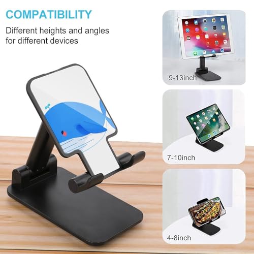 Support de téléphone portable pliable baleine bleue réglable iPhone - 3