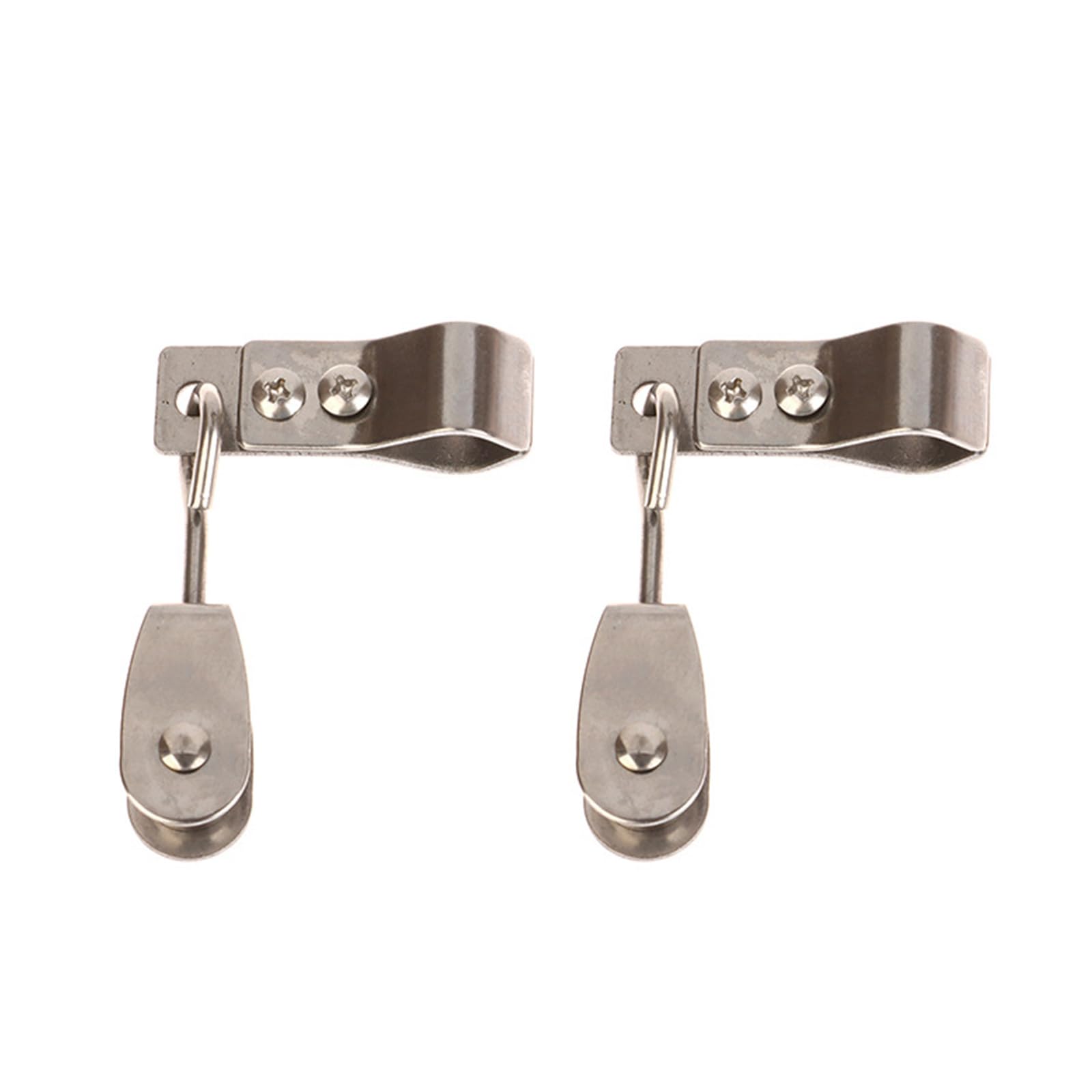 Tsophreniq Multicolor Pulley Hanging Pipe Clamps Shade Sail Hanger Stainless Steel Pulley & Clamps For Shade Sail Installation Enduring Stainless Steel &