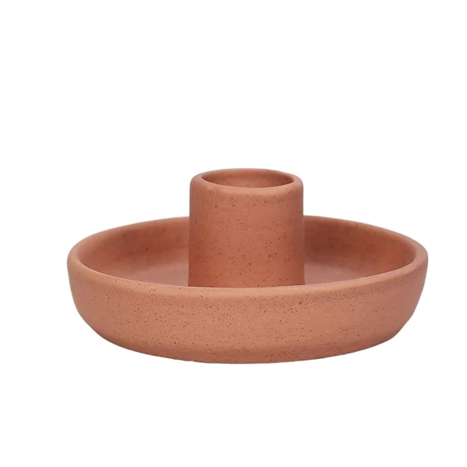 1Pair Creative Ceramic Aromatherapy Candle Stand Home Decoration Desktop Ornament for Candle(Color3)