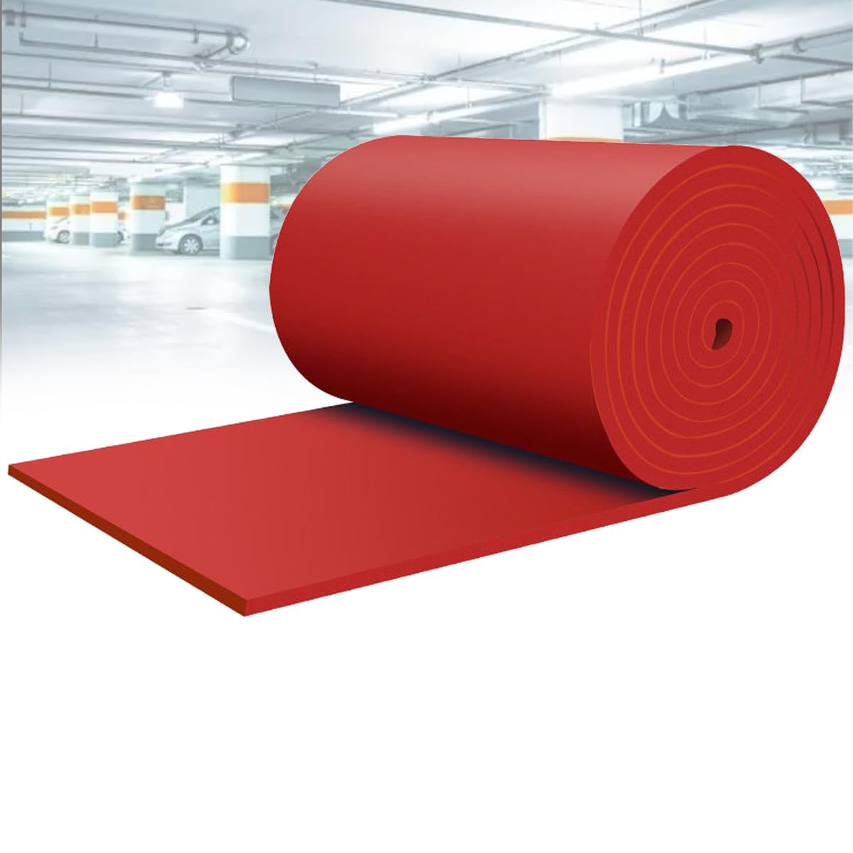 IEOWY Garage Wall Protector, Self-Adhesive Crash Barrier Sticker for Car and Furniture Parking, Cuttable Anti-Collision Wall Guard, Easy DIY Installation