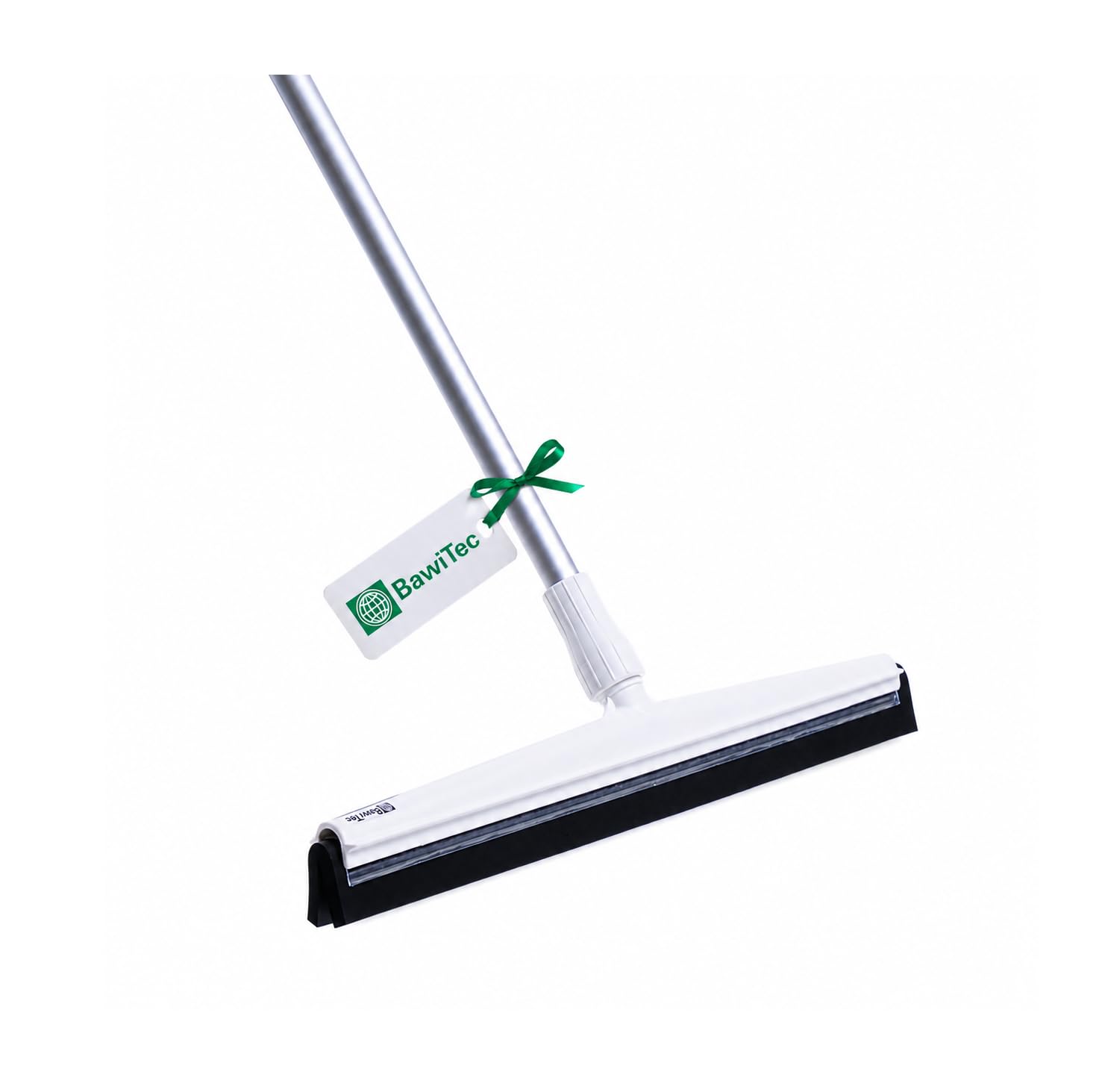 Profi Hygiene Wasserschieber 50cm Weiß mit Stiel Wasserabzieher Alustiel