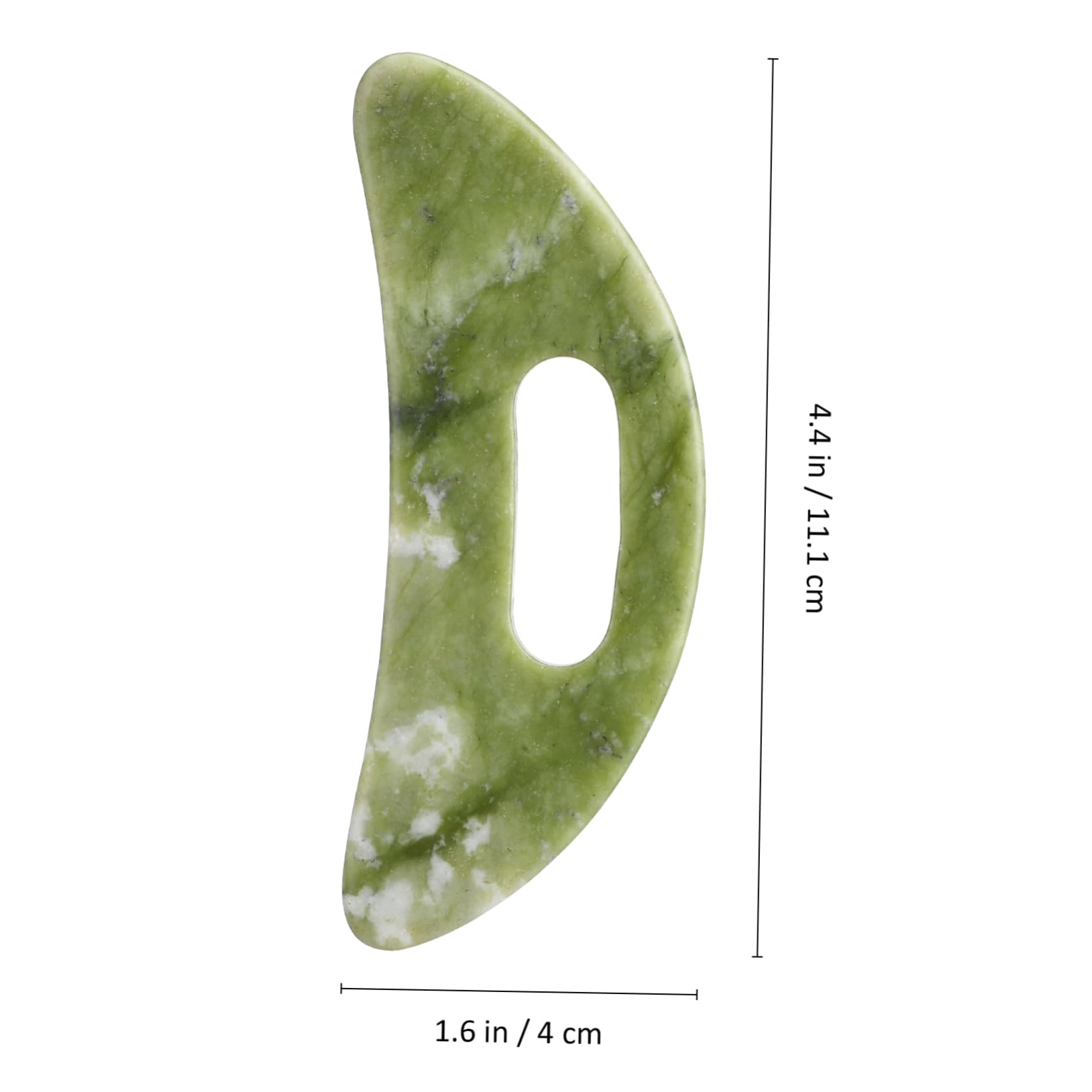 VALICLUD 10 Stück Green Scraping Board Roller Für Gesicht Gesichtsmassagegerät Kratzer Planke Hautpflege-tools Gesichts-augen-massage-tool Nacken Gua Sha Gesichtswerkzeug Gua Sha Jade Xiuyu