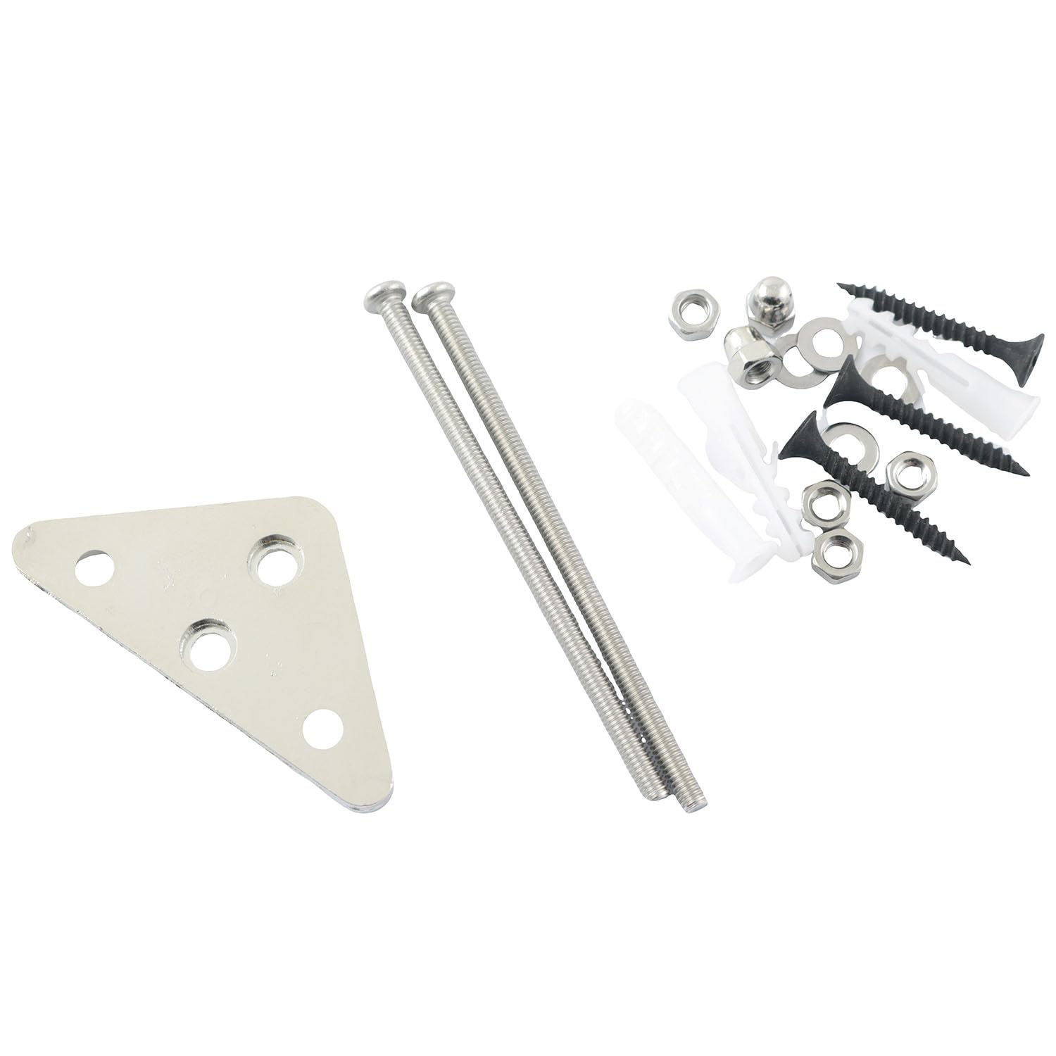 TAODAN Lot de 2 supports muraux triangulaires en aluminium pour skateboard - Rangement horizontal ou vertical - Étagère métallique flottante pour planche à roulettes de 4,1 cm