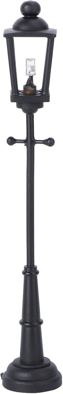 BESPORTBLE 1:12 Mini Street Light Model Dollhouse Solar Lamp Post Lights Outdoor Pathway Lantern Post Fairy Garden Decorations