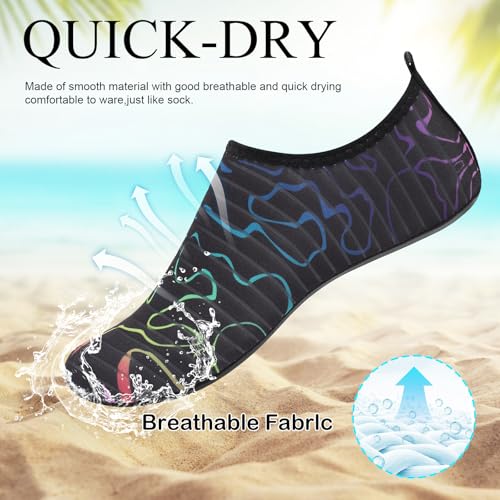 Water Shoes Women Men Adult Quick-Dry Aqua Socks Barefoot Non Slip for Beach Swim River Pool Lake surf2
