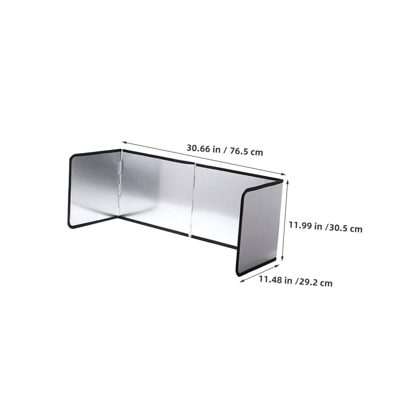 DOITOOL Protector contra Salpicaduras De Acero Inoxidable para Cocina Protector contra Grasas De Acero Inoxidable Plegable para Pared De Estufa Color Plateado