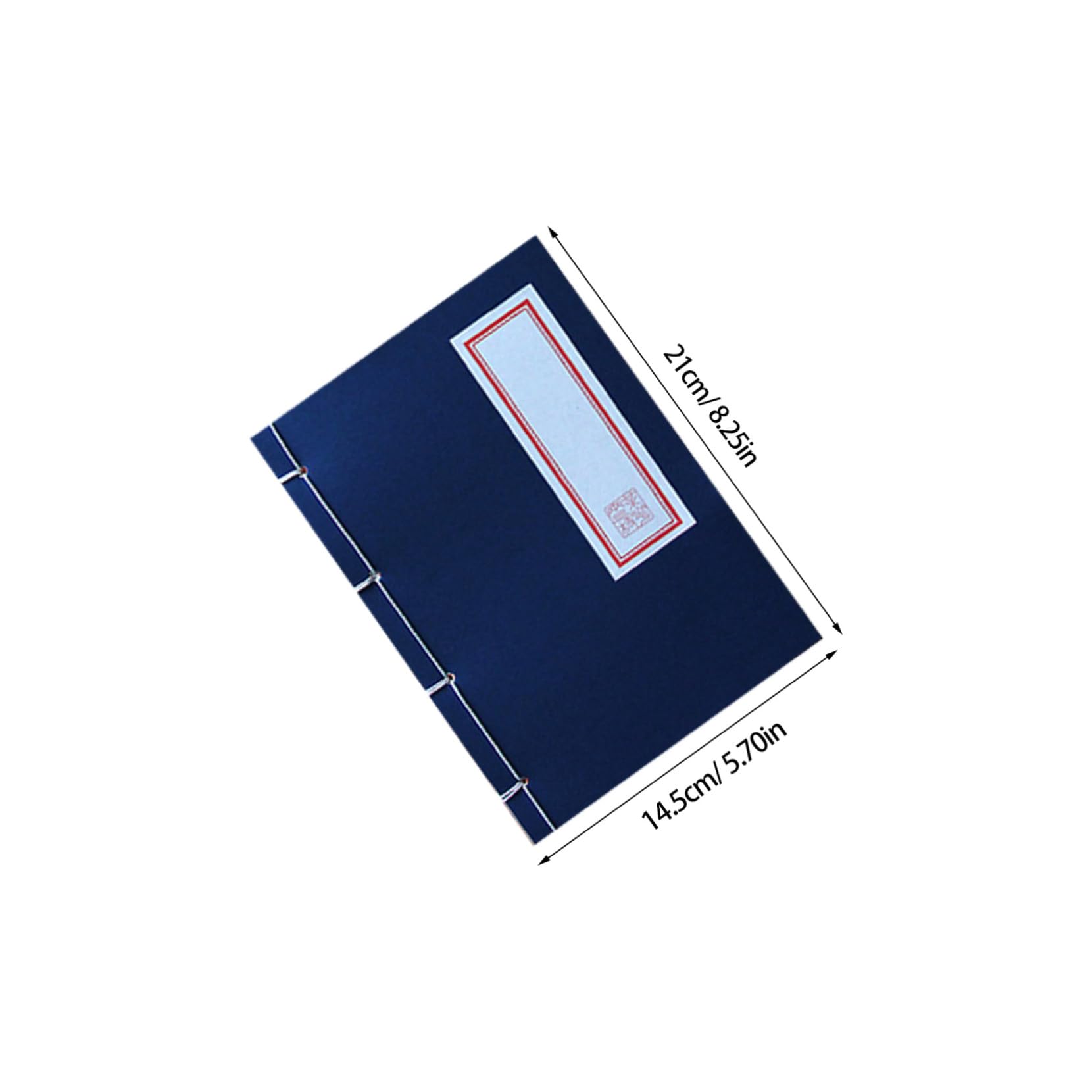 Angoily 4pezzi Diari Vintage Copertina Rigida Quaderno Retrò di Carta Kraft Blocco Note da Disegno Diario di Scrittura Multiuso Taccuino Portatile