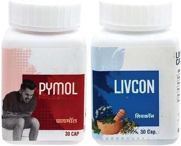 P.y.m.o.l and L.i.v.c.o.n(30 C.a.p.s Each, Pack of 2)