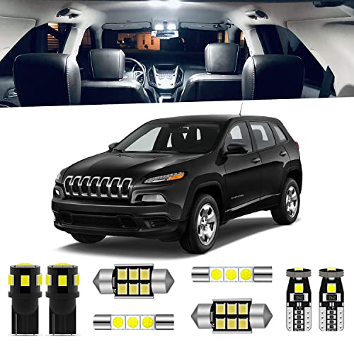 Kit de Iluminación Interior LED para Jeep Cherokee KL 2014-2020