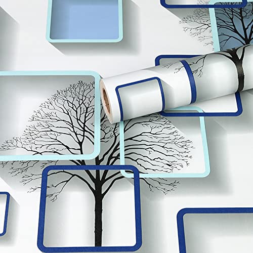 SASTHRA DECORS Tree With Blue Frames Self Sticking Wall Paper For All Kinds (B0BVBVF2PK) Amazon Price History, Amazon Price Tracker