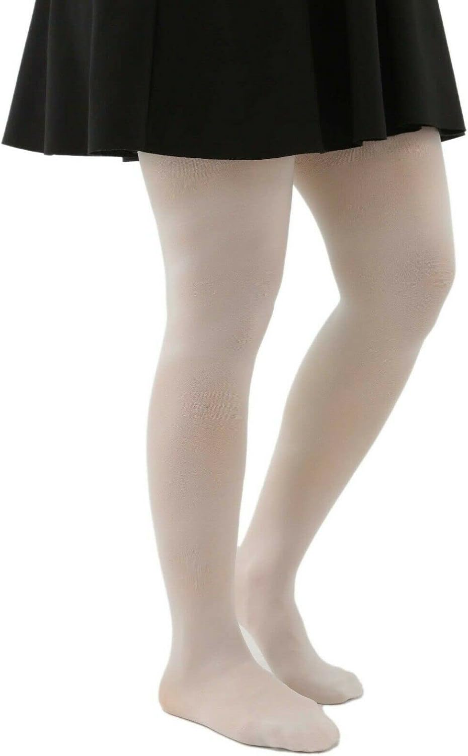 Girls Footed Ultra Soft Tights School Plain Stocking