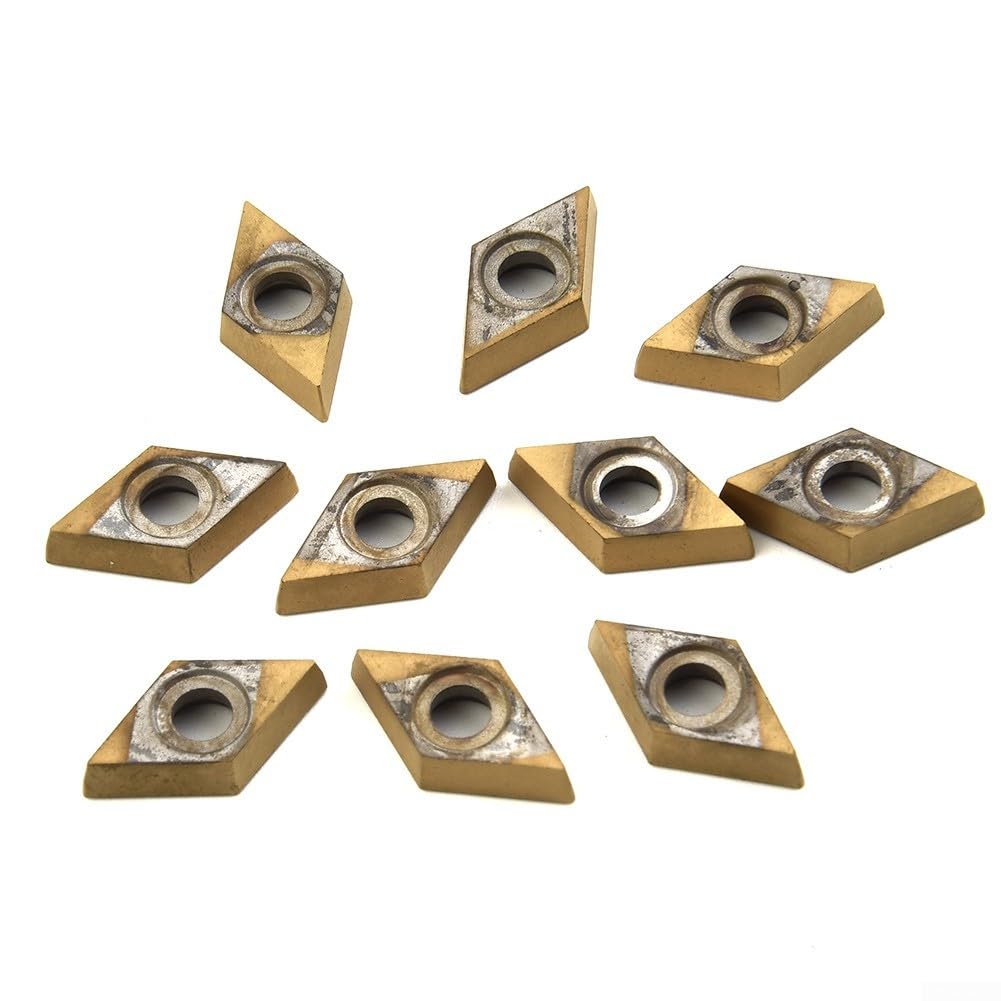 10 x DCMT11T304 HM YBC251 inserti in carburo per tornio