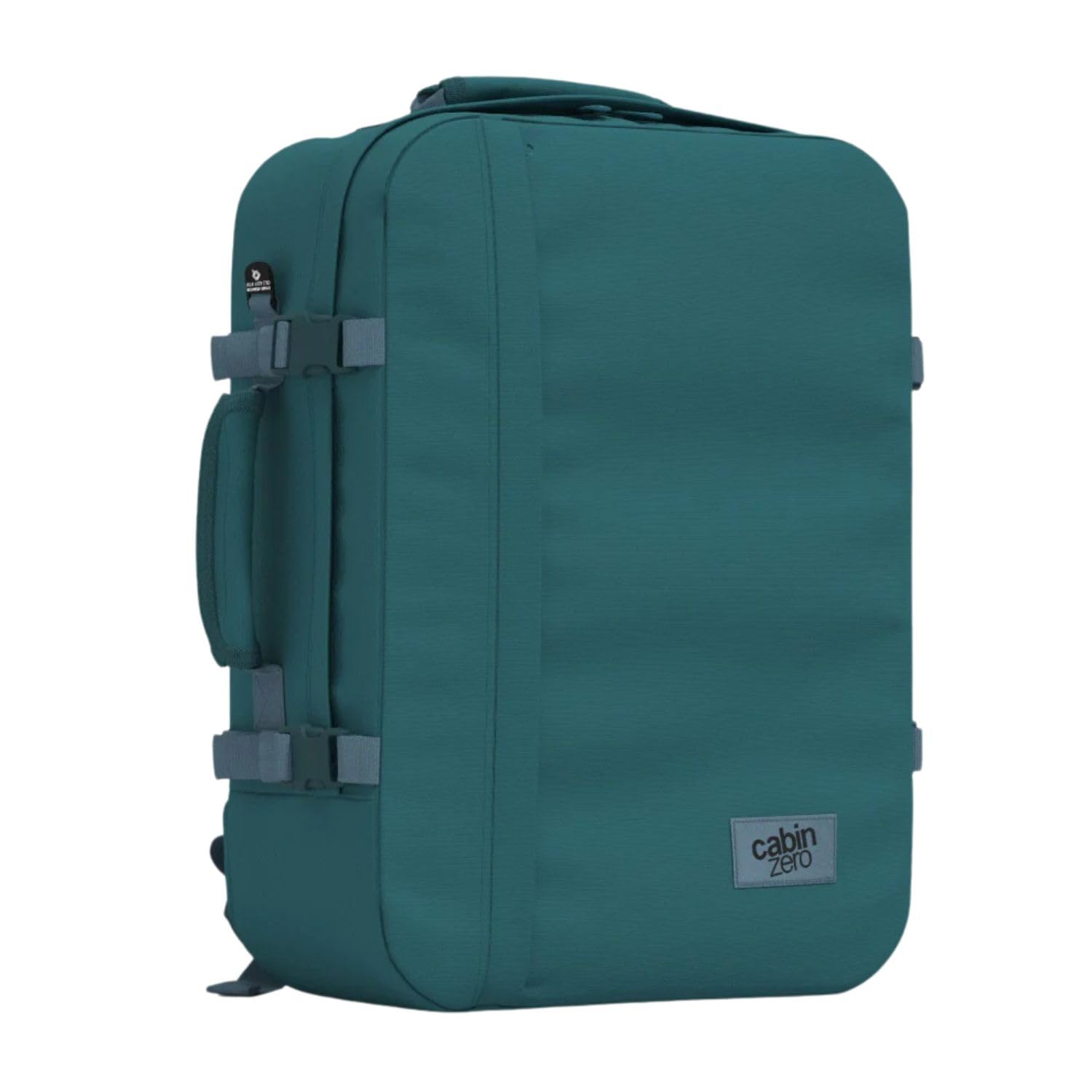Cabinzero Classic Cabin Backpack 44L, Maximum Size Carry On with YKK Zips and Wide Clamshell Opening, Travel Rucksack